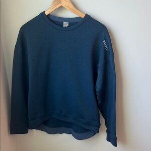 NOBULL Navy Crew Neck Pullover